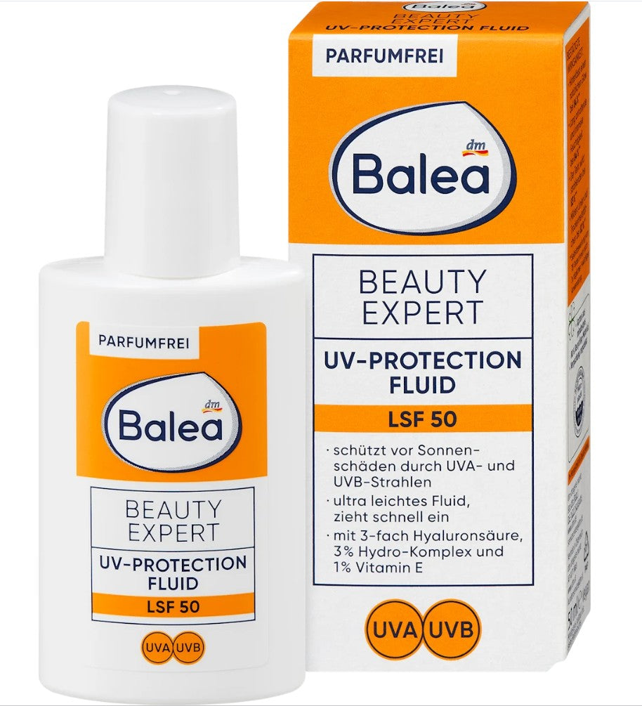Beauty Expert Sun Fluid SPF50+ Sunscreen, 50 ml