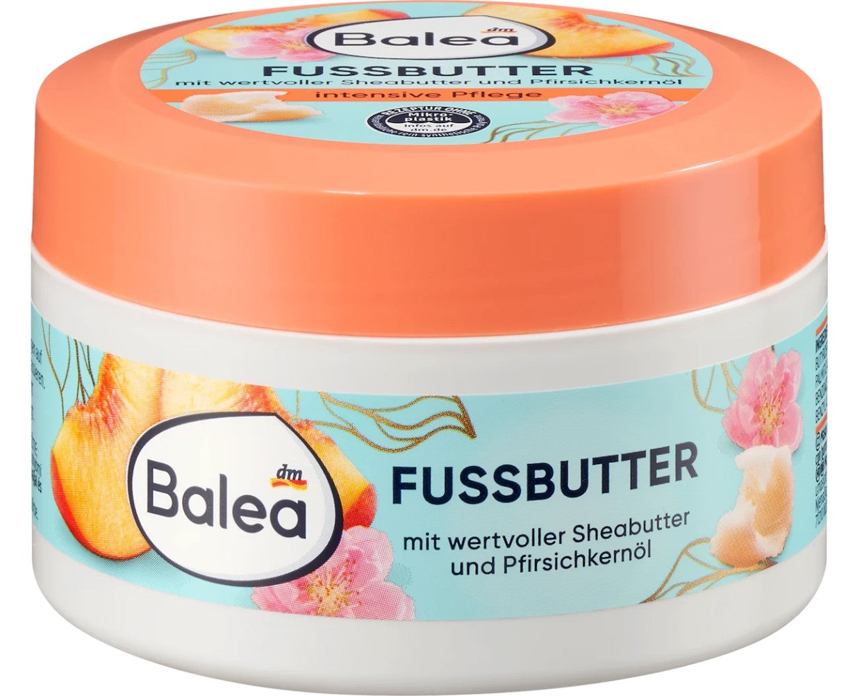 Foot Care Butter with Shea Butter and Peach Oil by Balea - 150 ml