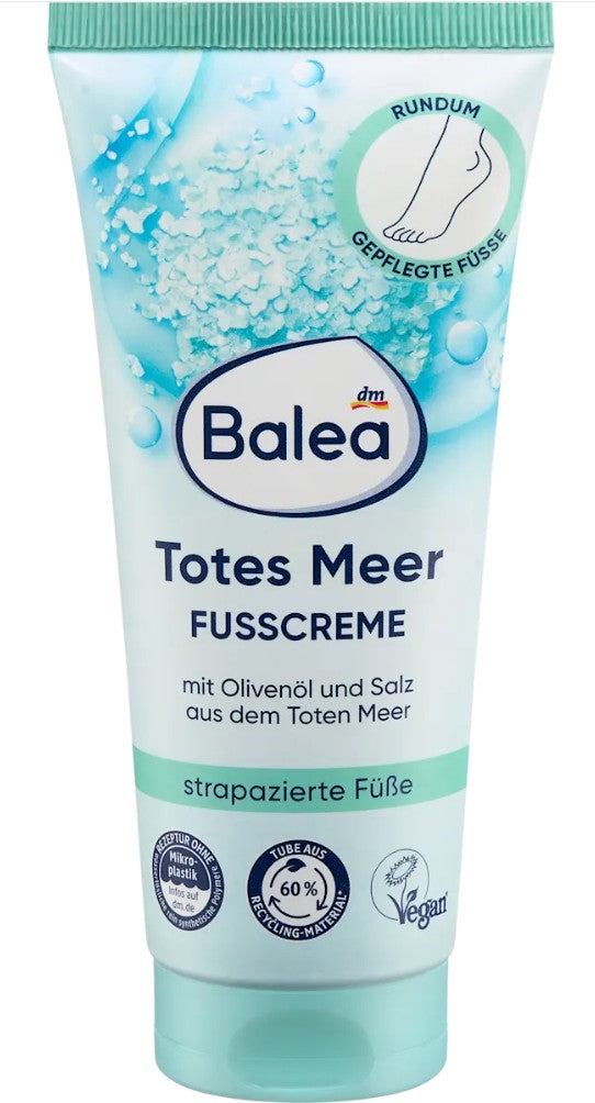 Balea Foot Care Cream with Dead Sea Salts - 100 ml