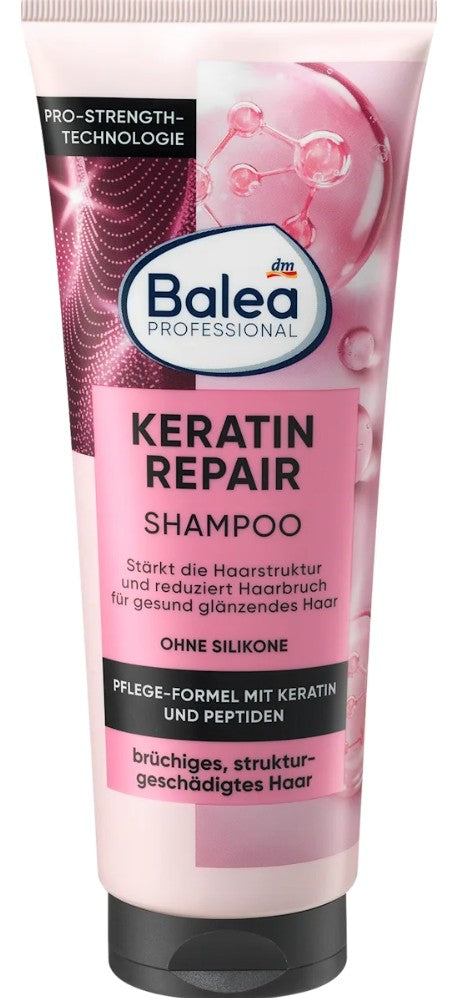 Balea Keratin Hair Repair Shampoo - 250 ml