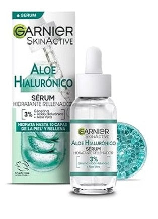 Garnier Hydrating and Firming Serum with Hyaluronic Acid and Aloe Vera - 30 ml