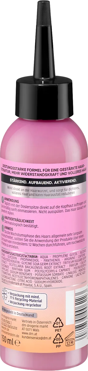Balea Professional Hair Growth and Strengthening Serum - 150 ml