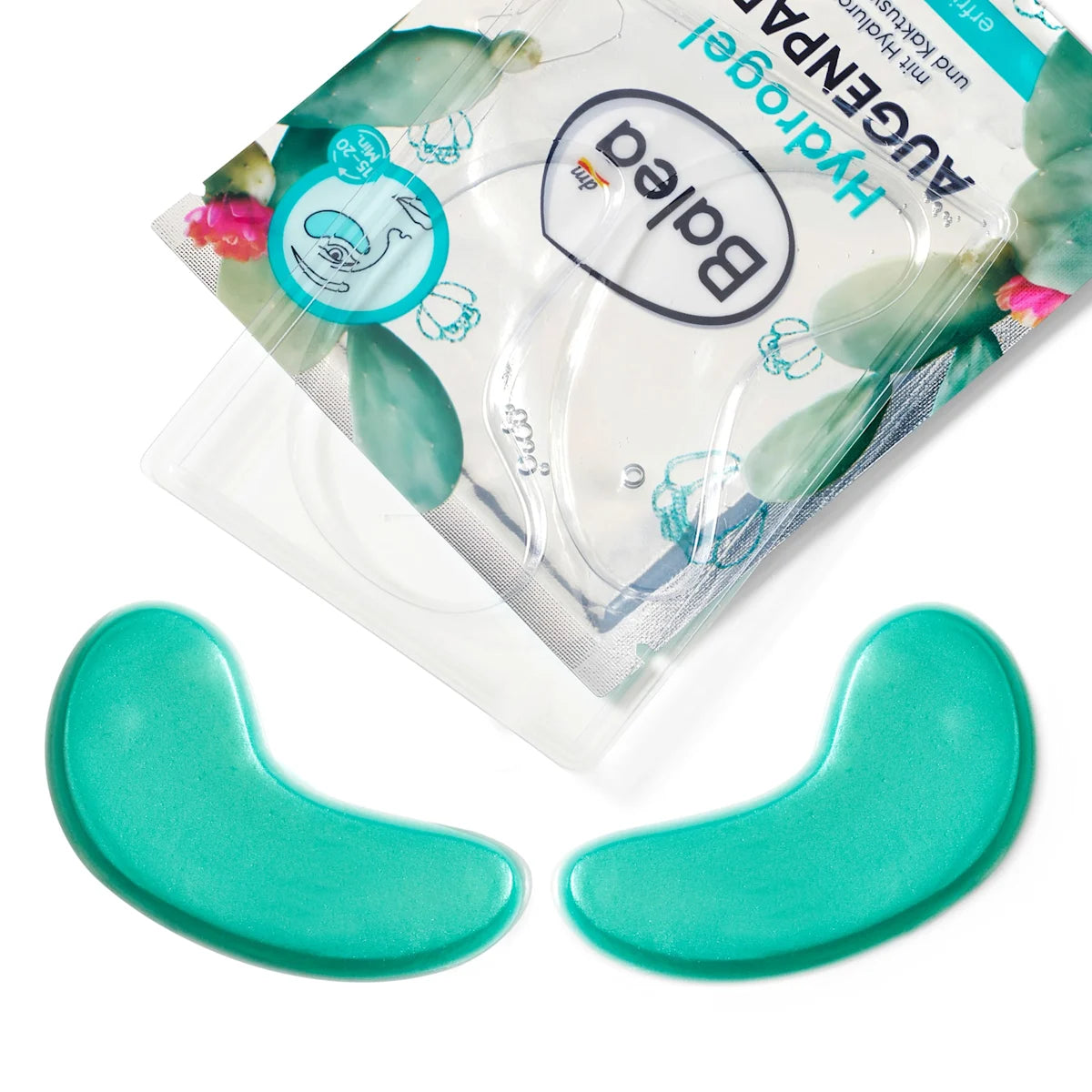 لصقات الهيدروجيل بخلاصة ماء الصبار لترطيب وانتعاش محيط العينين من باليا - (قطعتان)