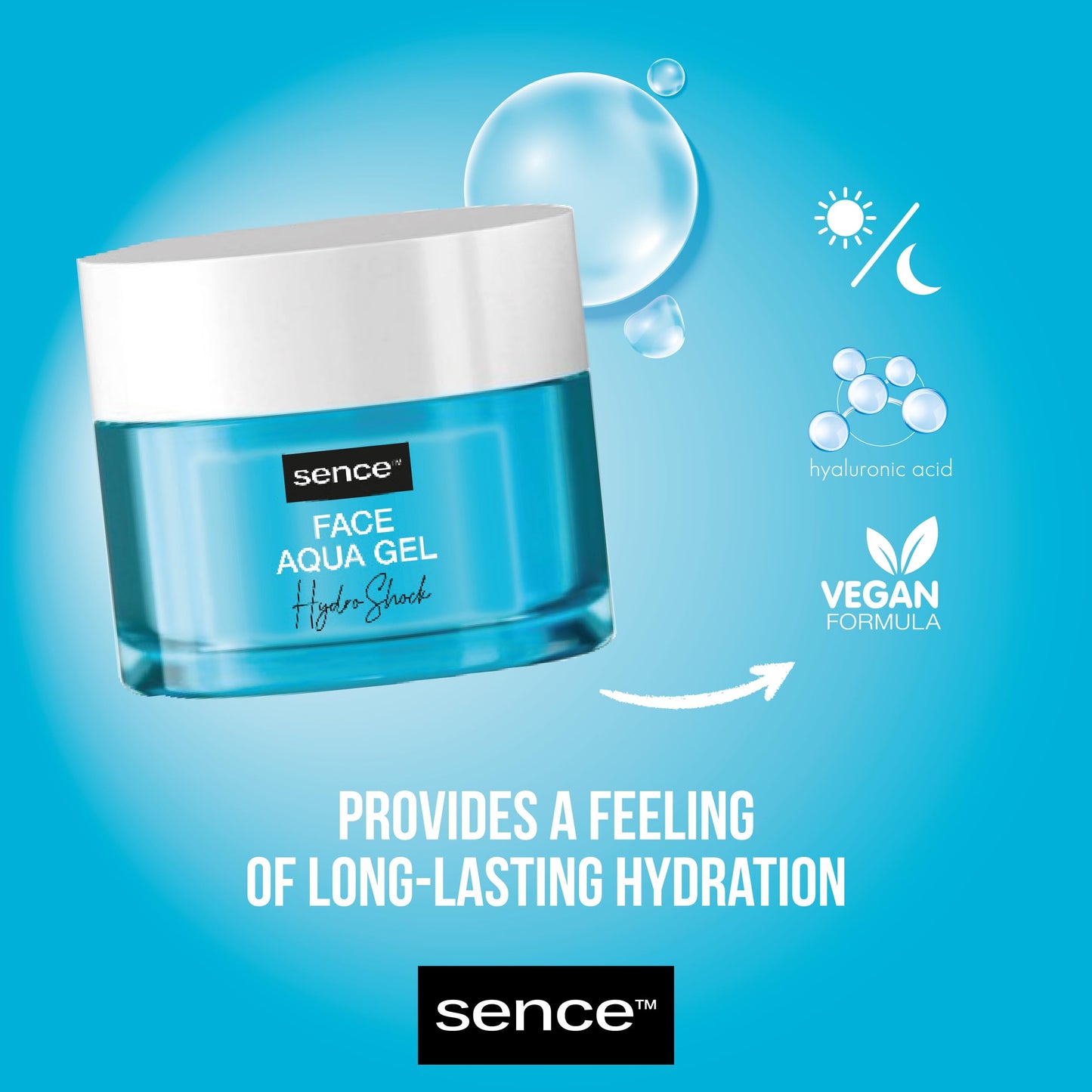 Hydrating Water Gel for Face from Sens Beauty - 50 ml