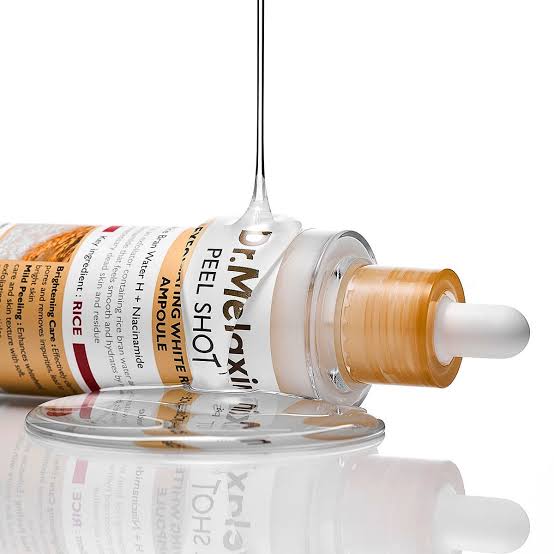 PEEL SHOT EXFOLIATING WHITE RICE AMPOULE Dr.Melaxin 80ml