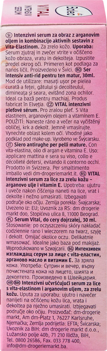Vital Intensive Serum for Skin Renewal and Vitality by Balea - 30 ml