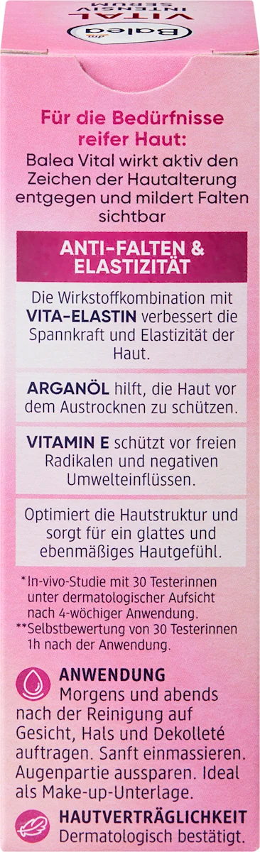 Vital Intensive Serum for Skin Renewal and Vitality by Balea - 30 ml