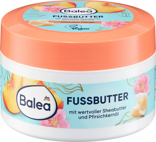Foot Care Butter with Shea Butter and Peach Oil by Balea - 150 ml