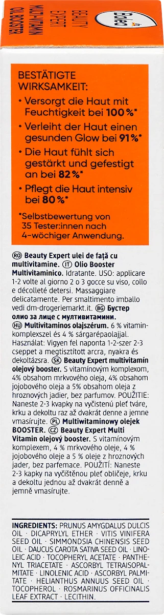 Vitamin-Enriched Face Boosting Oil (Beauty Expert) - 30 ml
