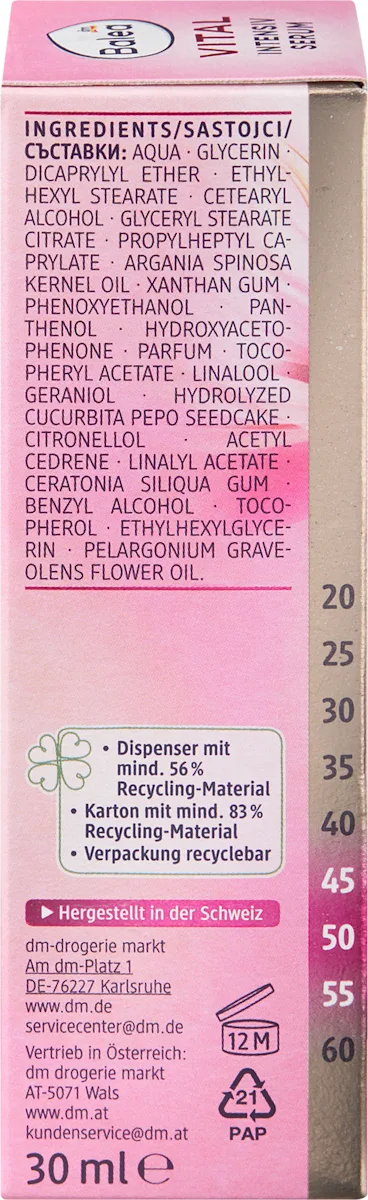 Vital Intensive Serum for Skin Renewal and Vitality by Balea - 30 ml