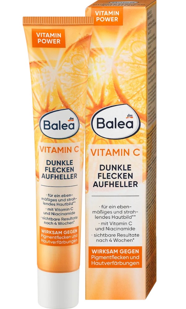 Face Cream for Dark Spot Lightening by Balea with Vitamin C - 50 ml