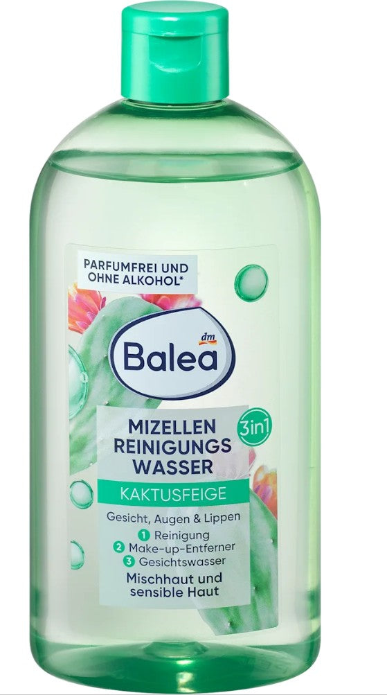Balea Prickly Pear Micellar Water Makeup Remover - 400 ml