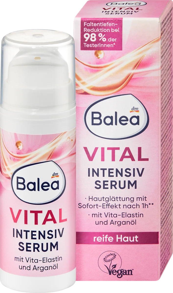 Vital Intensive Serum for Skin Renewal and Vitality by Balea - 30 ml