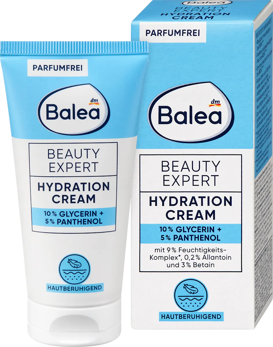 Balea Face Moisturizing Cream (Beauty Expert) with Glycerin and Panthenol