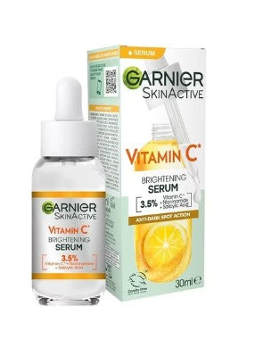 Garnier Dark Spot Correcting Serum with Vitamin C, Niacinamide & Salicylic Acid - 30 ml