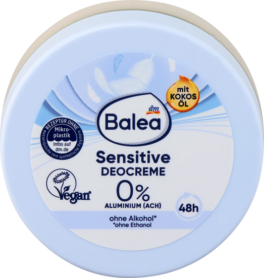 Balea Sensitive Antiperspirant Cream, 50 ml