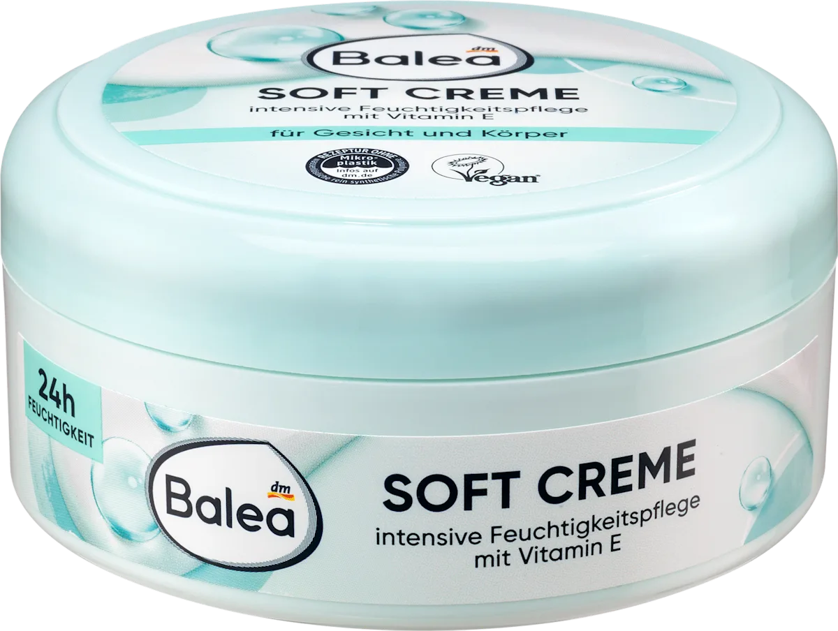 Balea Moisturizing and Softening Cream, 250 ml