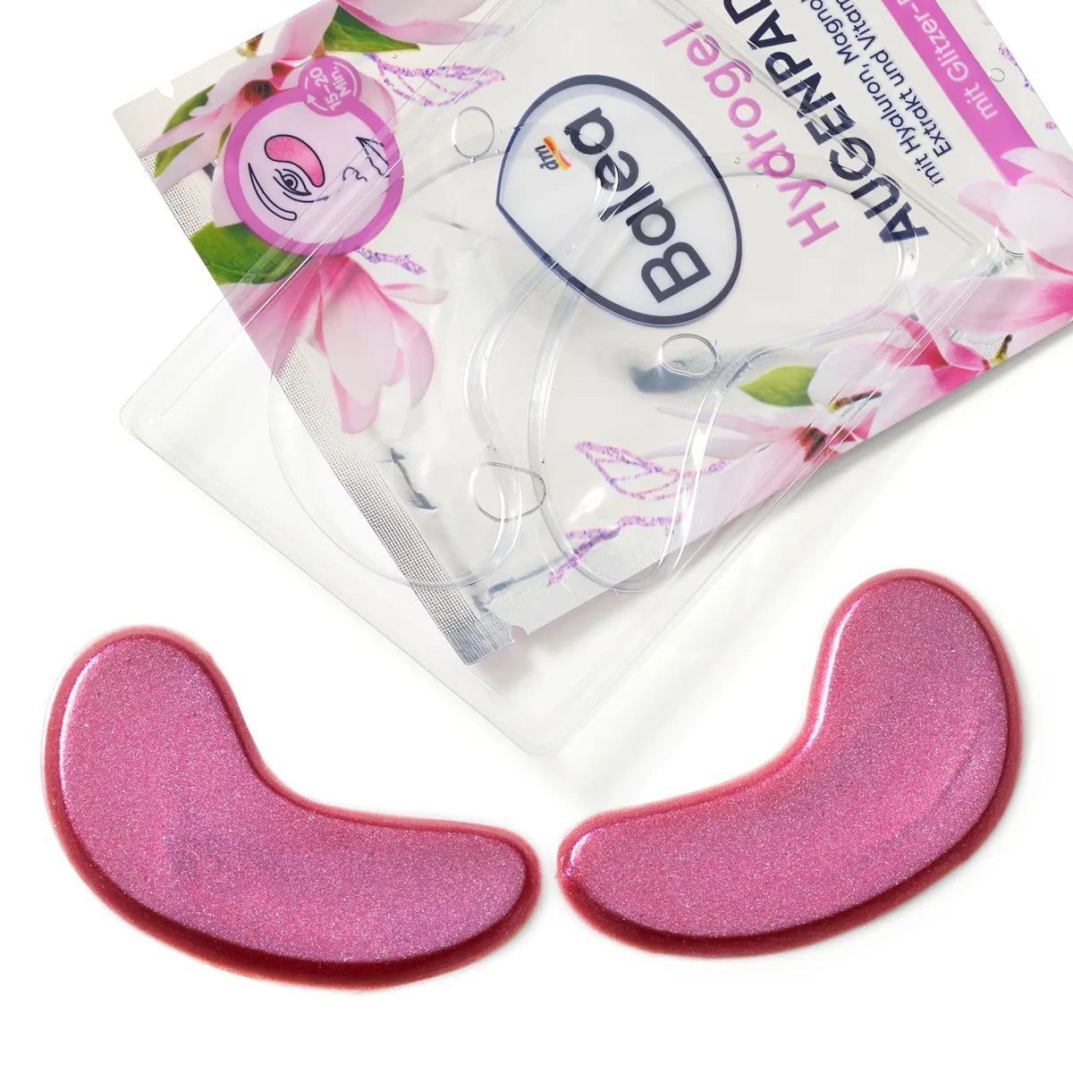 Hydrogel Patches with Shiny Touch for Hydration and Radiance Around Eyes by Balea - One Pair