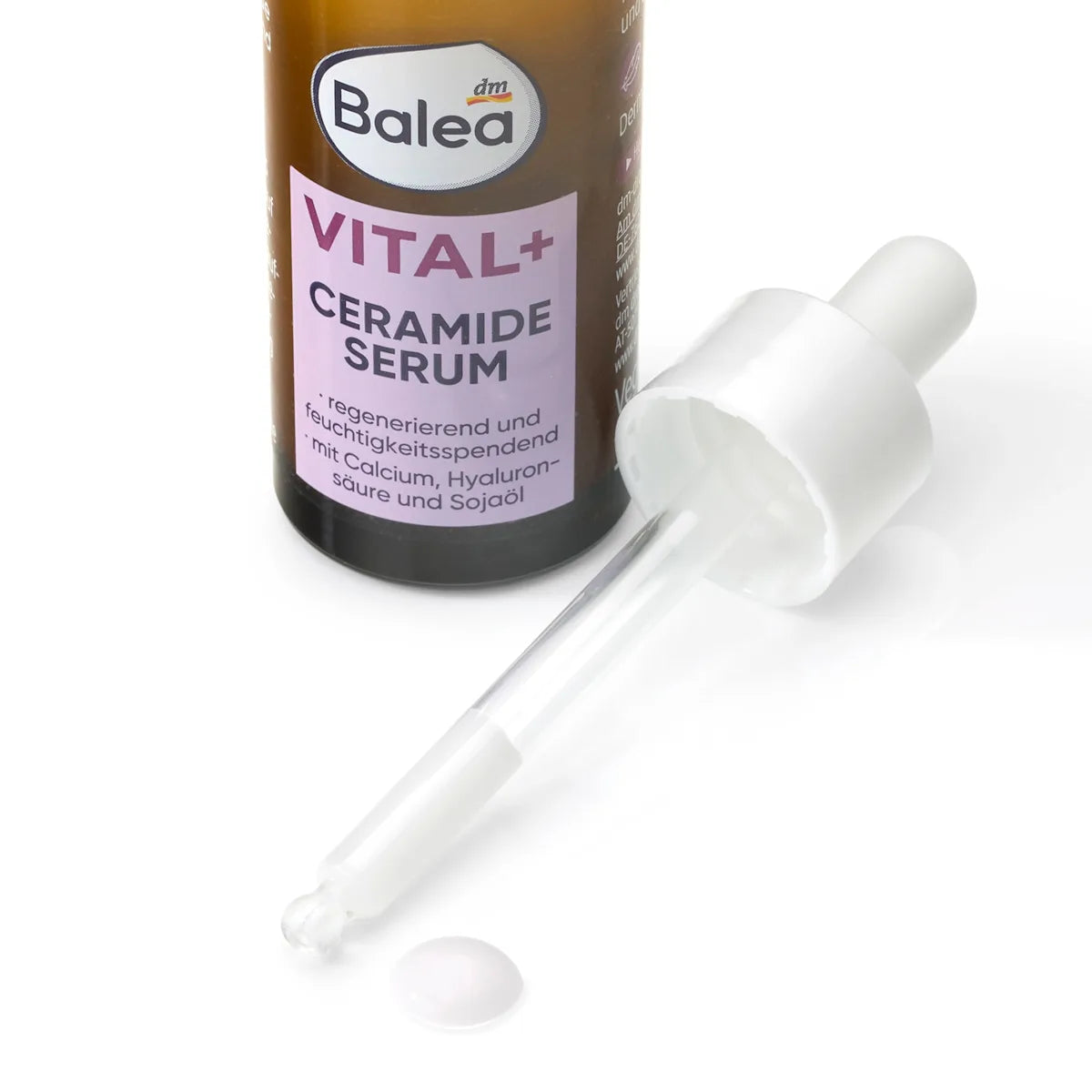 Vital Intensive Repair Serum with Ceramide to Strengthen and Protect Skin by Balea - 30 ml