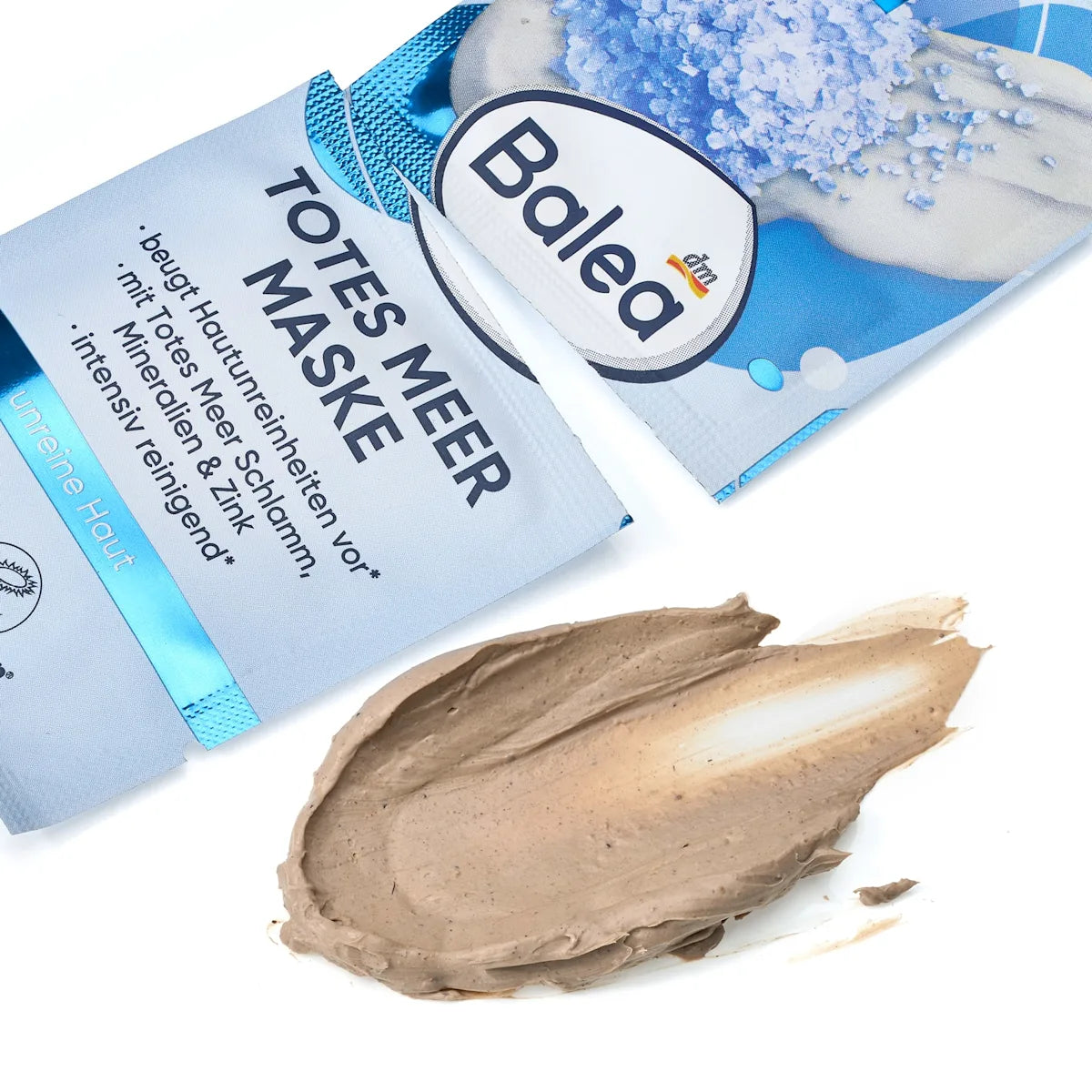 Balea Dead Sea Mud Face Mask for Deep Purifying and Cleansing - 16 ml