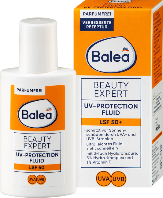 Beauty Expert Sun Fluid SPF50+ Sunscreen, 50 ml