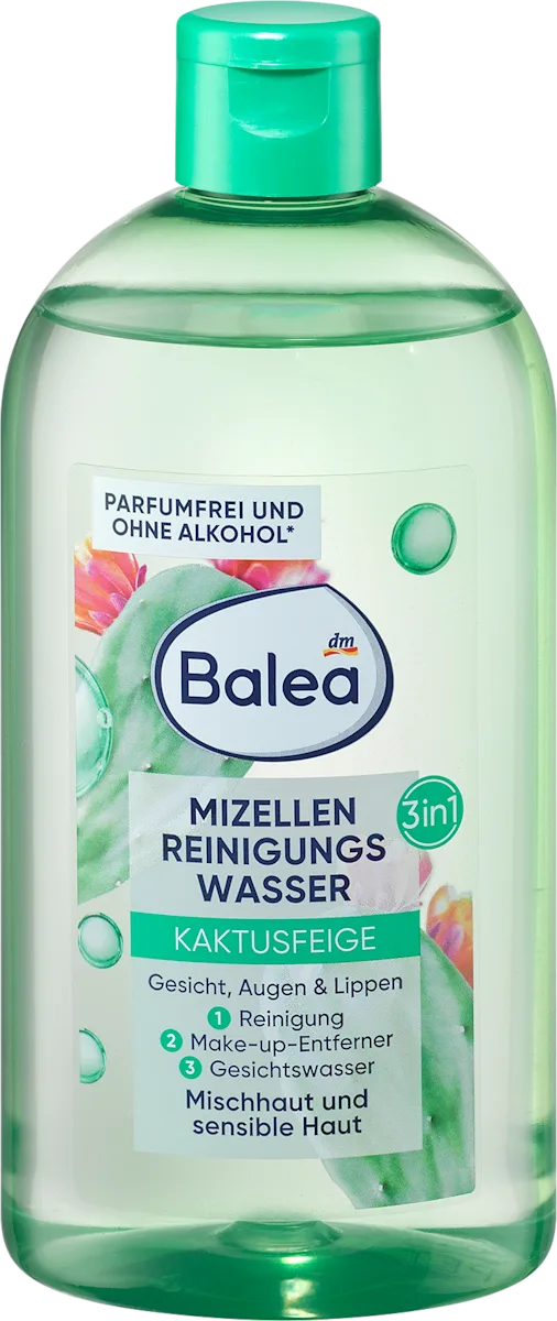 Balea Prickly Pear Micellar Water Makeup Remover - 400 ml