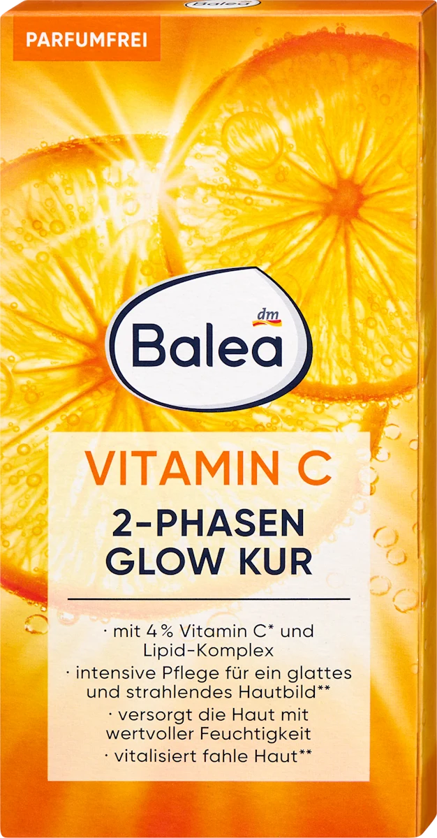 Balea Vitamin C Face Radiance Ampoules 6x1
