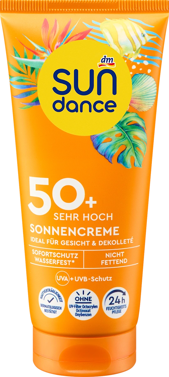 واقي شمس للوجه +SPF50 من سان دانس الماني- 100 مل