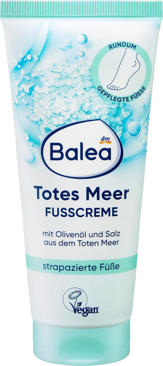 Balea Foot Care Cream with Dead Sea Salts - 100 ml