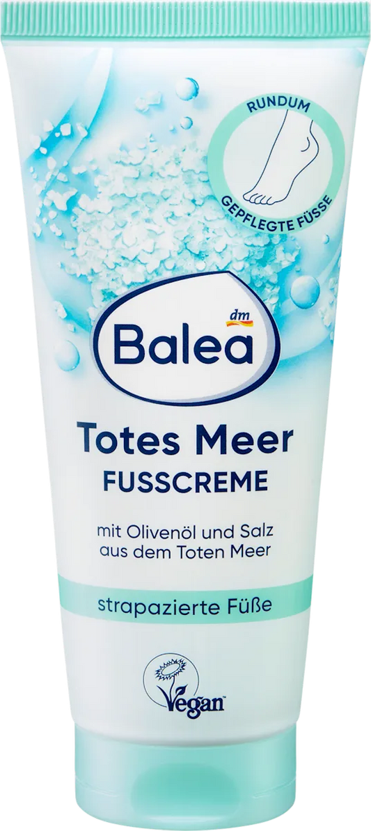 Balea Foot Care Cream with Dead Sea Salts - 100 ml