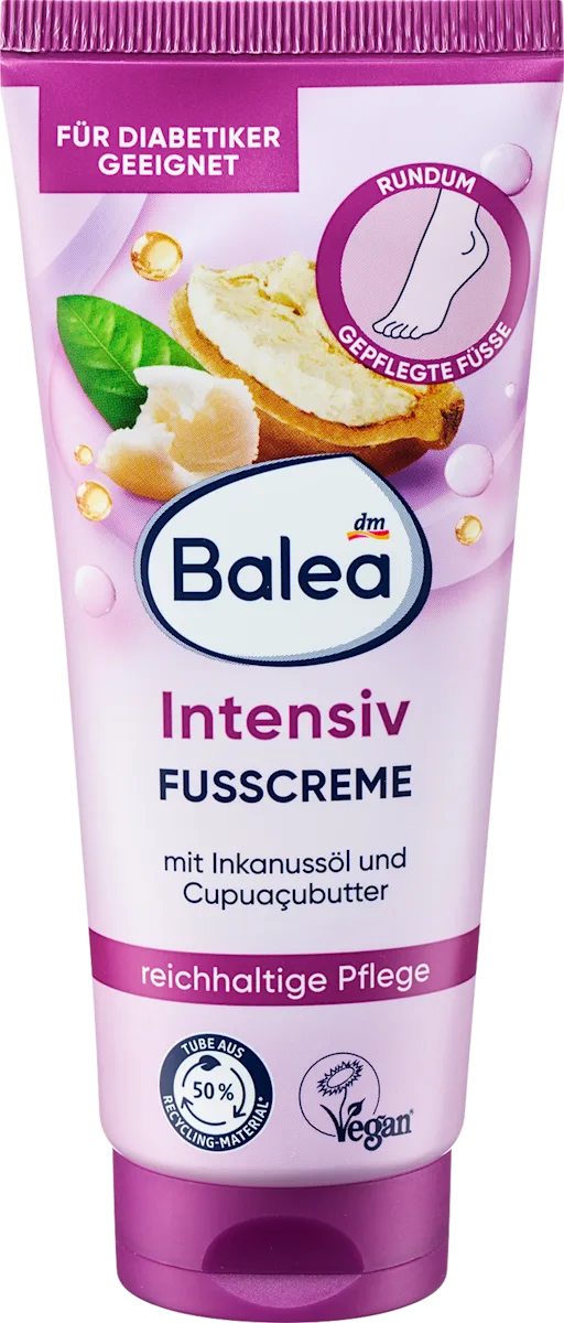 Balea Intensive Foot Moisturizing Cream - 100 ml