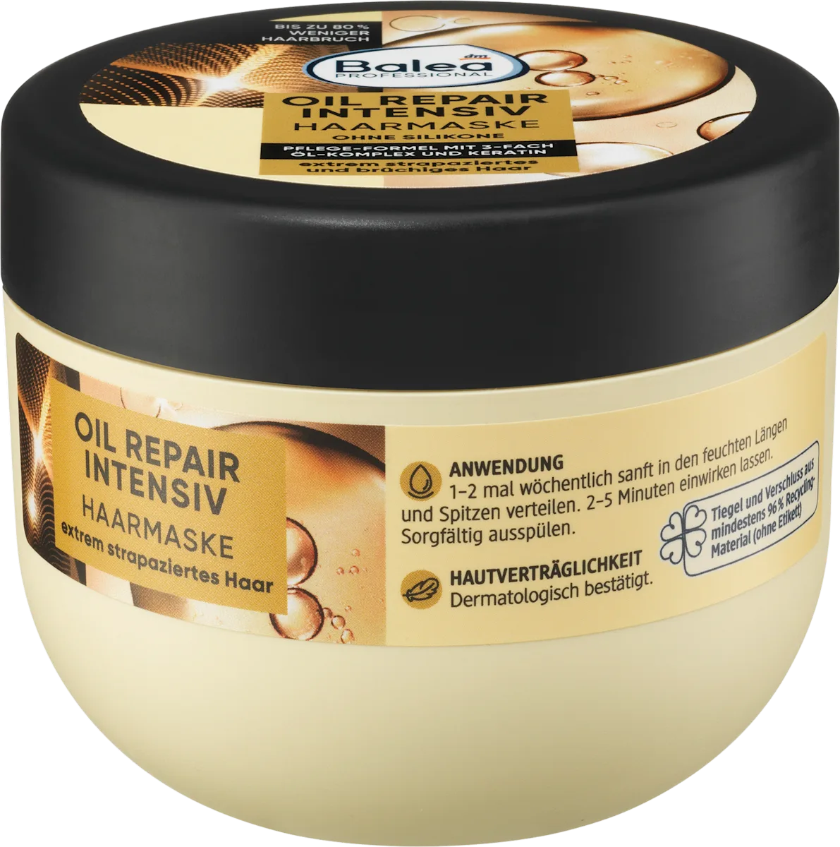 Intensive Hair Repair Mask with Oils by Balea - 300 ml