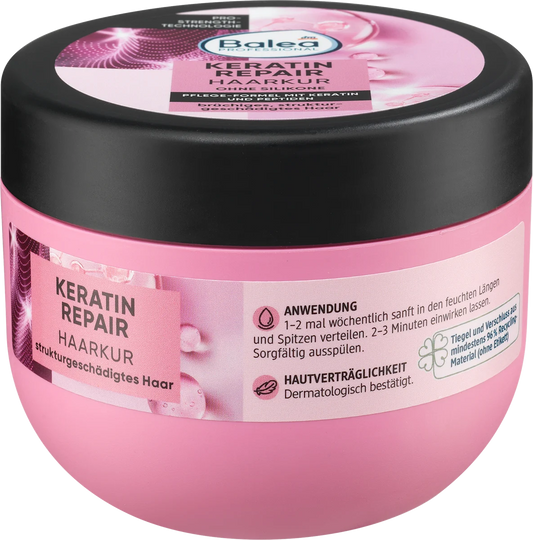 Hair Repair Mask with Keratin by Balea - 300 ml