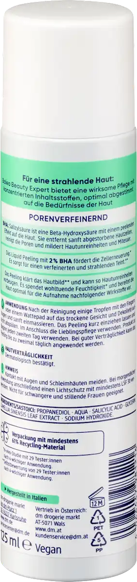 Exfoliating Toner with AHA and BHA (Beauty Expert) - 125 ml