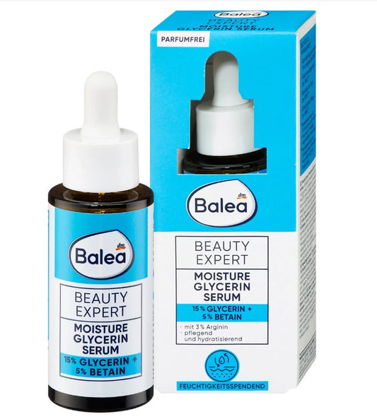 Beauty Expert Serum with Glycerin for Intense Hydration and Softness by Balea - 30 ml