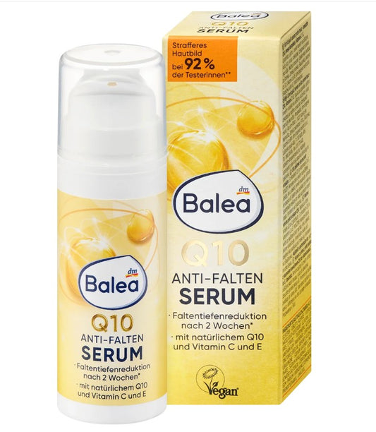 Q10 Serum Enhanced with Omega for Firming and Nourishing Skin by Balea - 30 ml