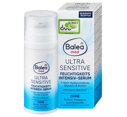 Balea Med Intensive Serum for Ultra-Sensitive Skin Care - 30 ml