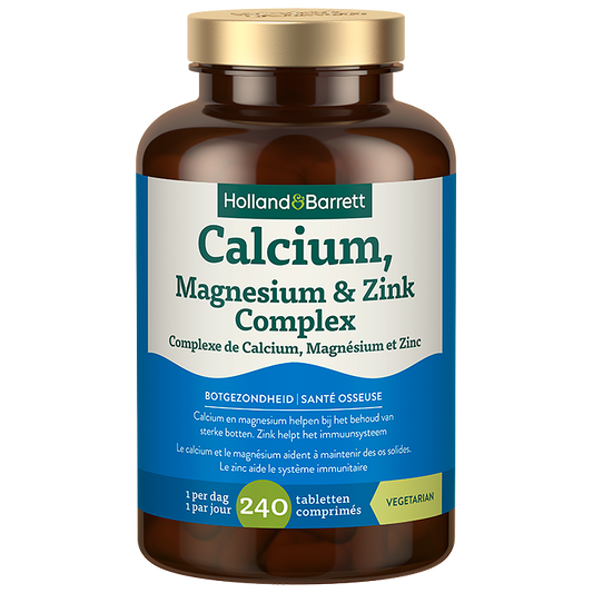 Holland & Barrett Calcium, Magnesium and Zinc - 240 Tablets